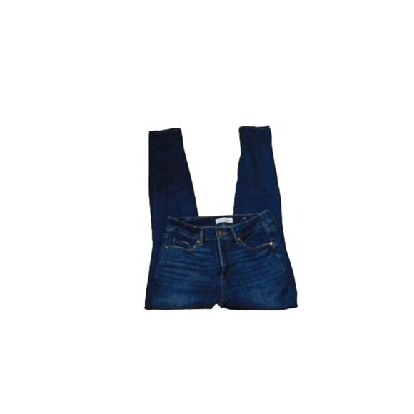 Ann Taylor LOFT Size 26 / 2 STRETCH Modern Skinny Crop Denim Pants - Picture 1 of 3